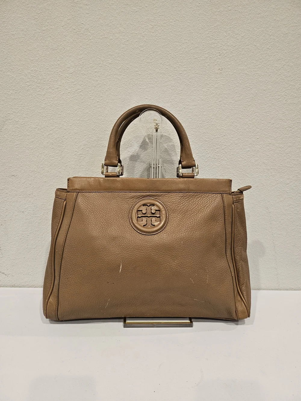 Tory Burch Tan Leather Tote Bag